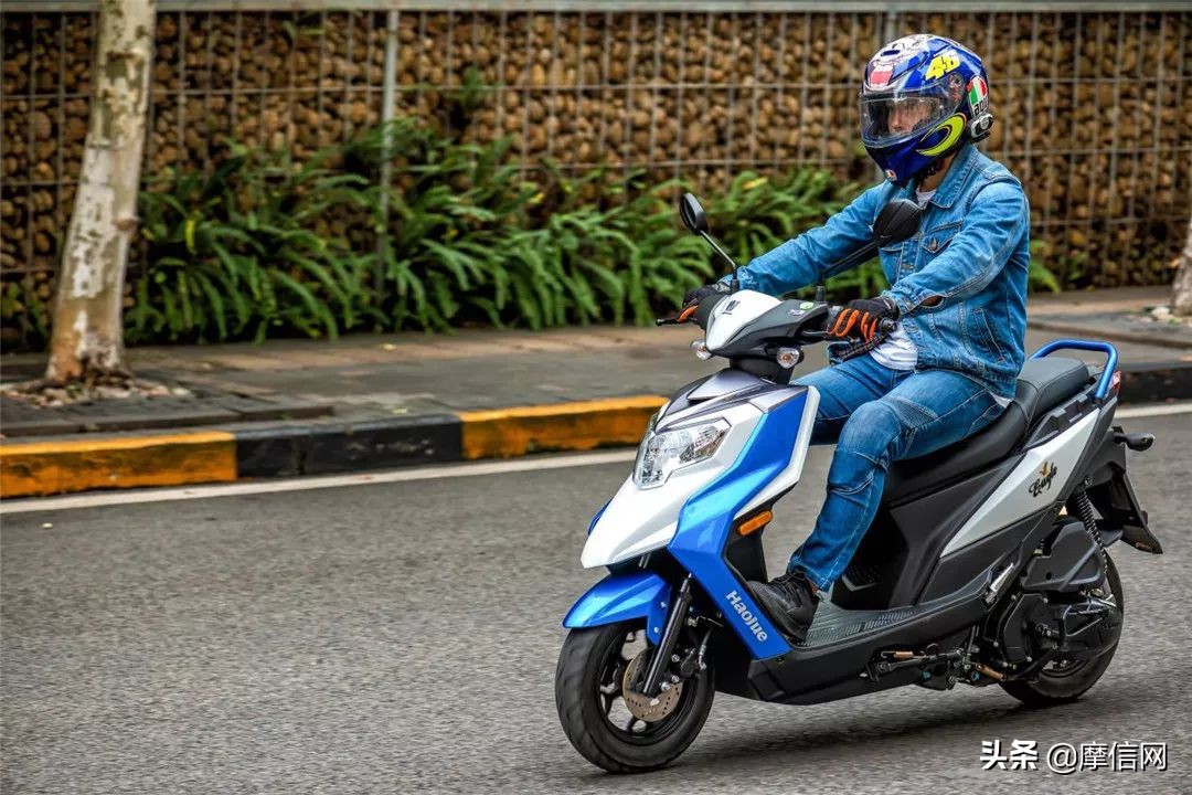 豪爵踏板supereagle125烟熏黑,豪爵eagle125详细测评