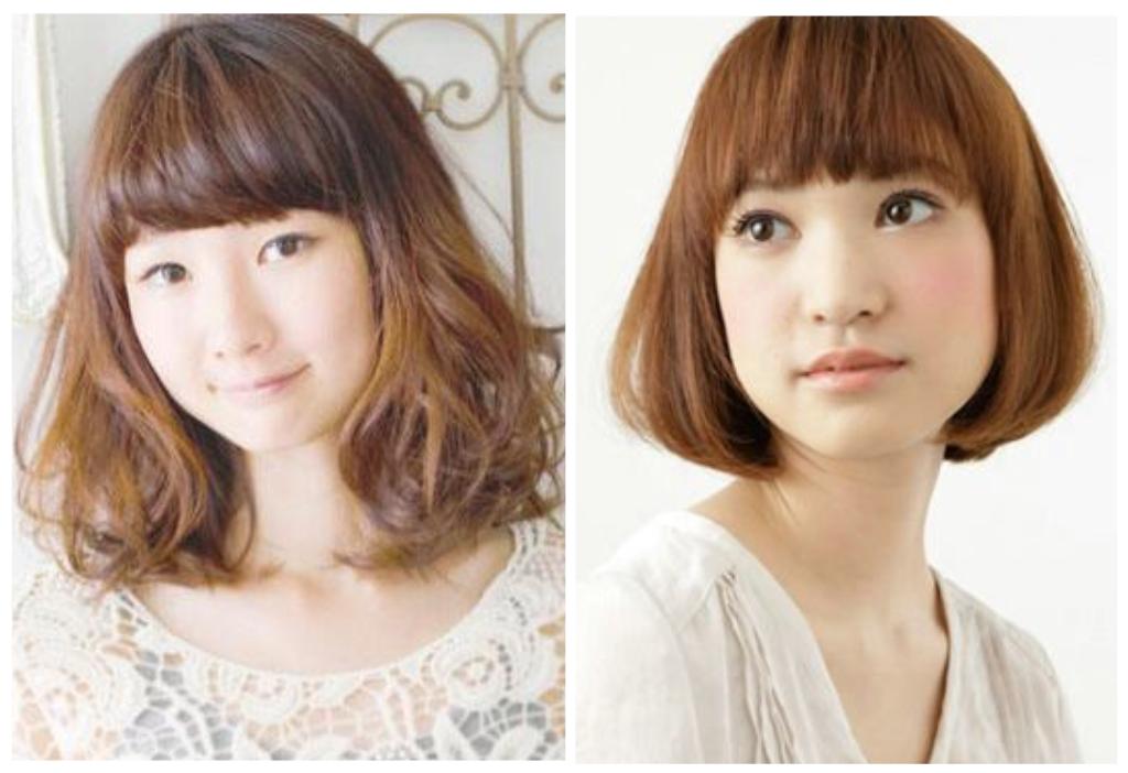 显脸小八字刘海发型推荐,最合适显脸小的刘海发型