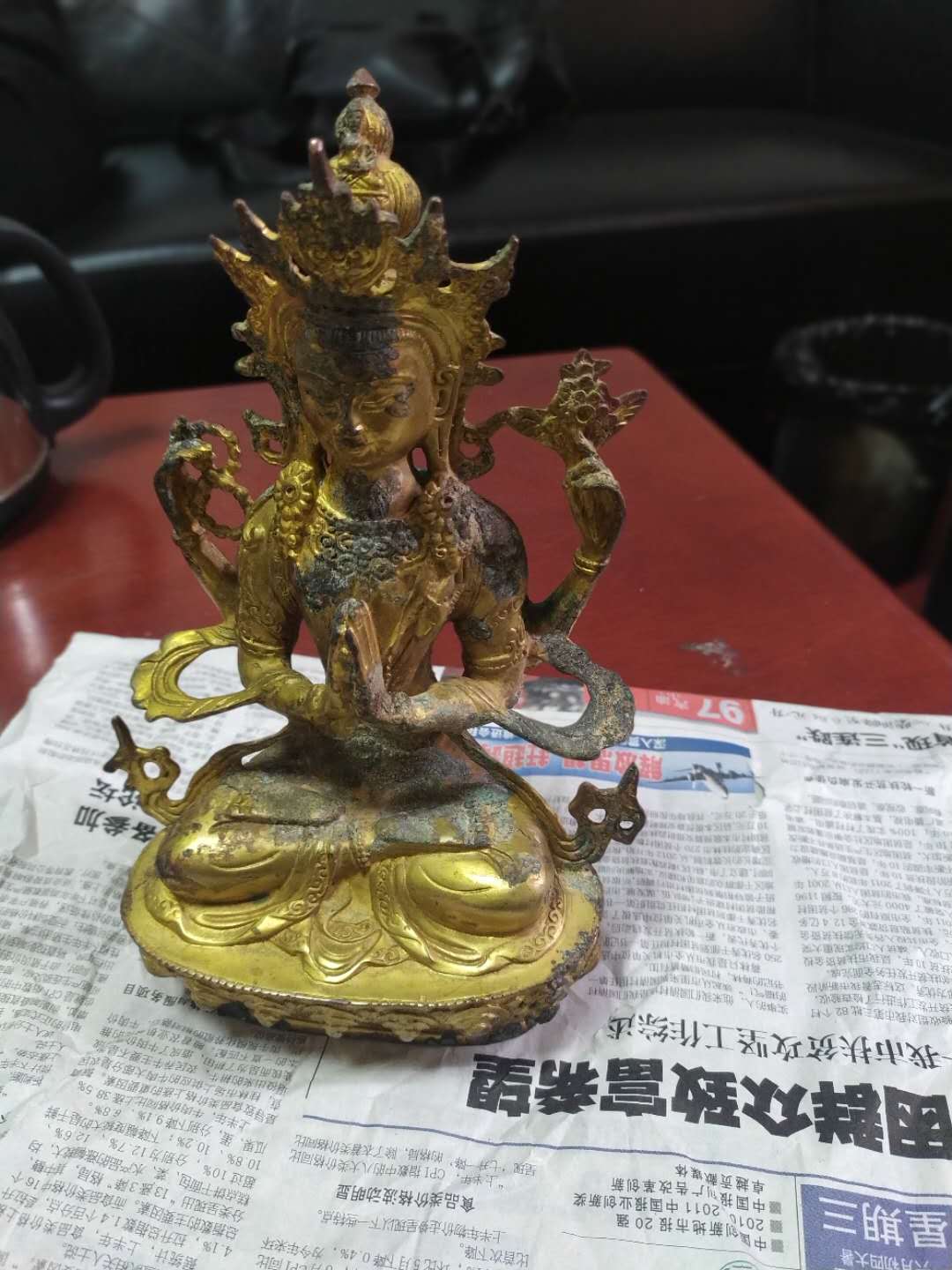 十大品牌纯铜摆件香炉,铜质八仙佛像