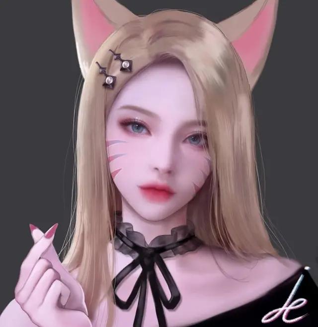 好看又搞怪的四人闺蜜头像,情侣头像搞怪可爱美少女