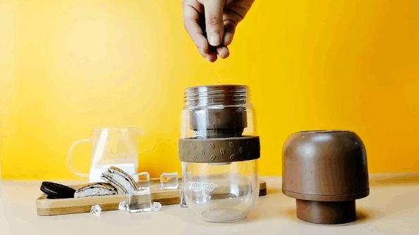 豆豆杯手冲咖啡,日本网红榨汁杯