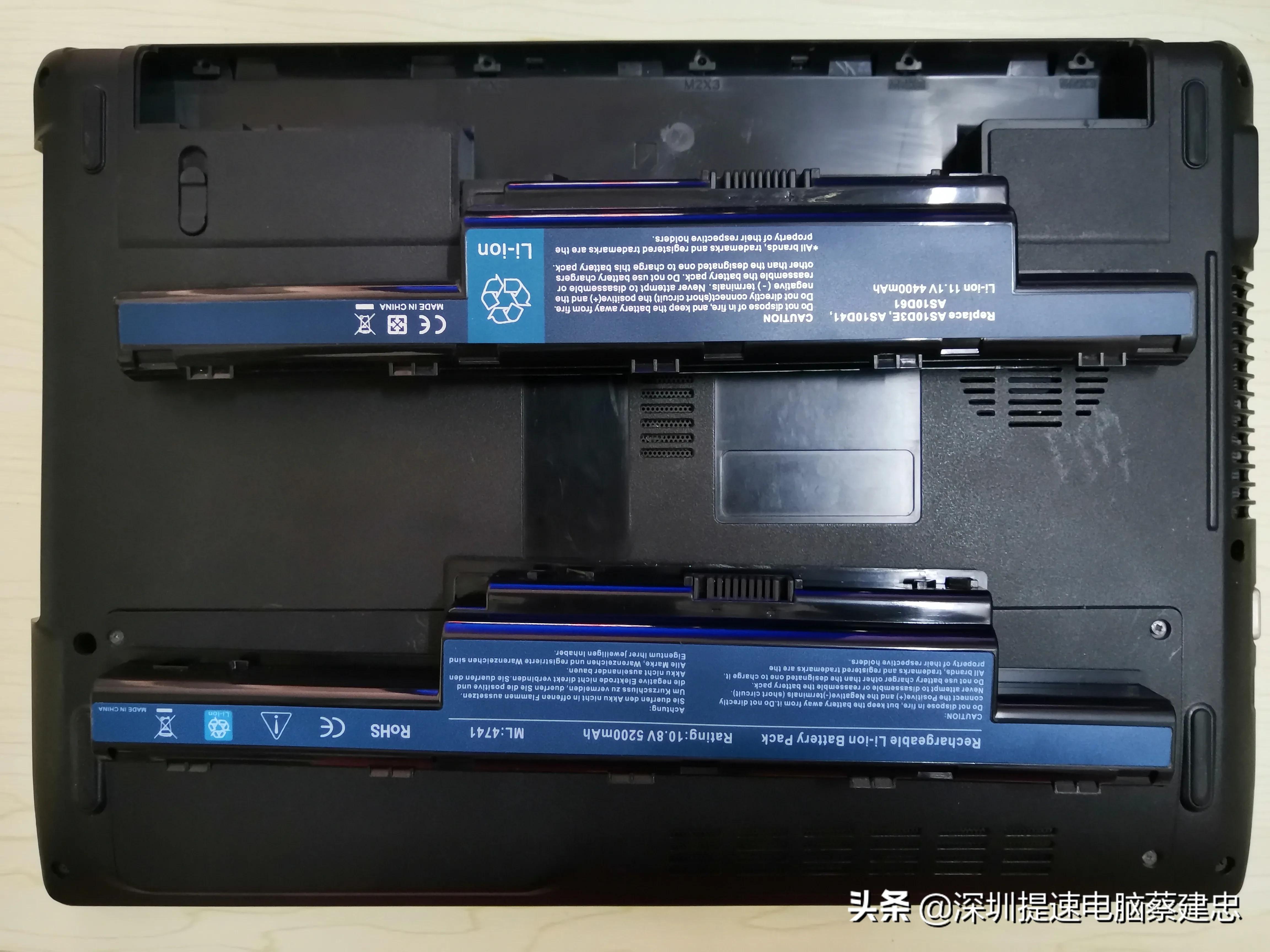 宏碁4752笔记本升级改造,宏碁老款笔记本清灰