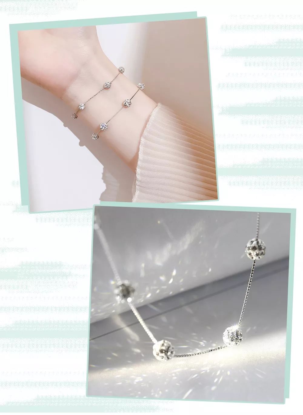 总有一款手链适合你,手链的不同款式