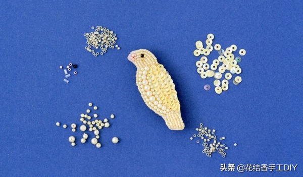 珠子搭配diy手工,超简单珠子做的饰品