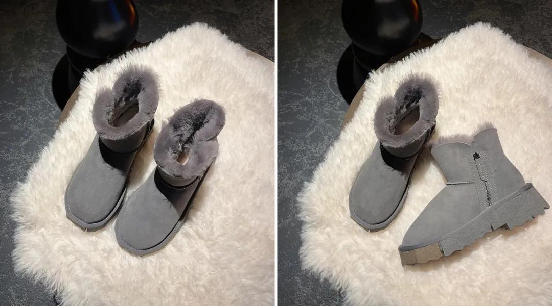 温暖雪地靴冬季怎么搭才美,舒适时尚秋冬雪地靴