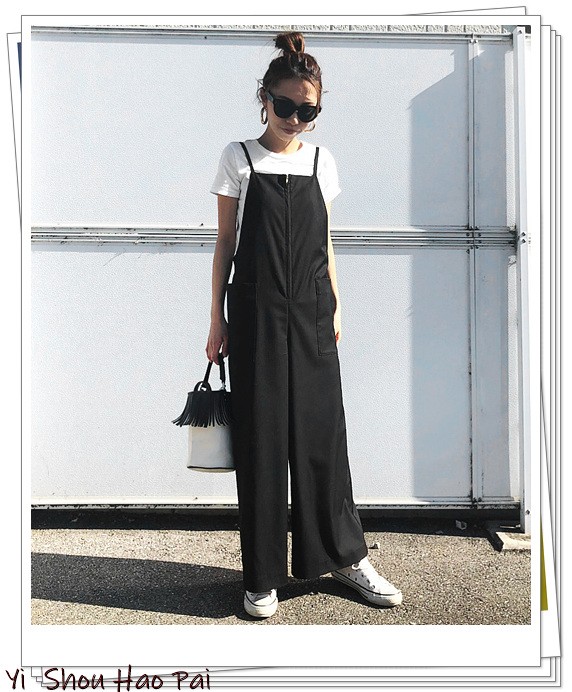 夏天一身黑色如何穿搭高级感,夏天黑色怎么穿搭