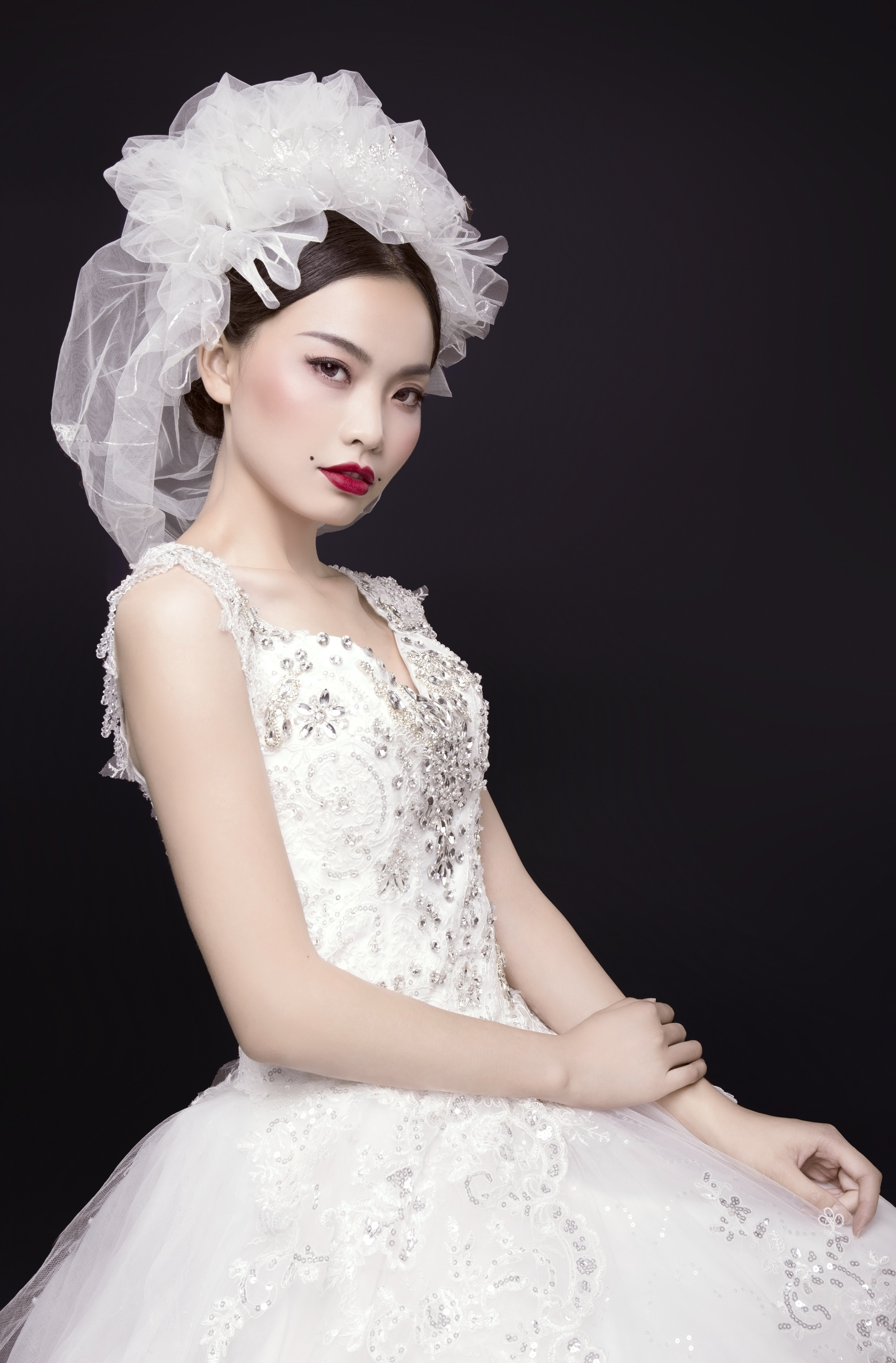 分享一组中式新娘造型美爆了,超惊艳新娘造型