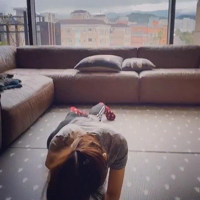 卷腹瘦肚减肥操,站立式卷腹减肥操