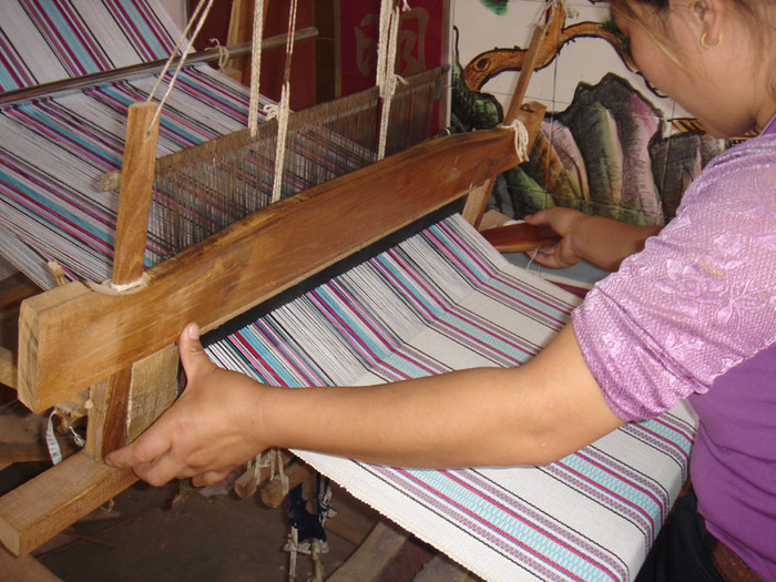 澄城老粗布图片,澄城县交道老粗布