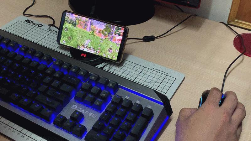 黑匣子助你在和平精英吃鸡如虎添翼,北通E1手游键鼠转换器