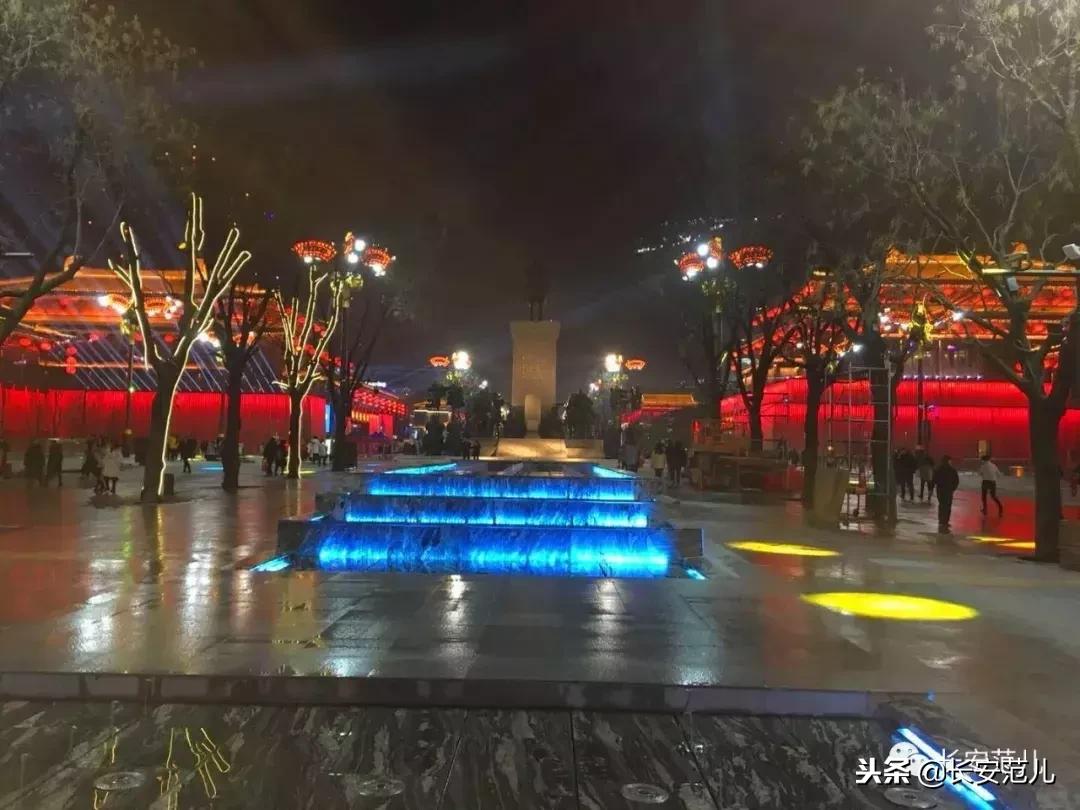 大唐不夜城照片精修,大唐不夜城图片美景实拍