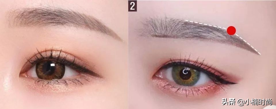 万能眉形画法,万能画眉法