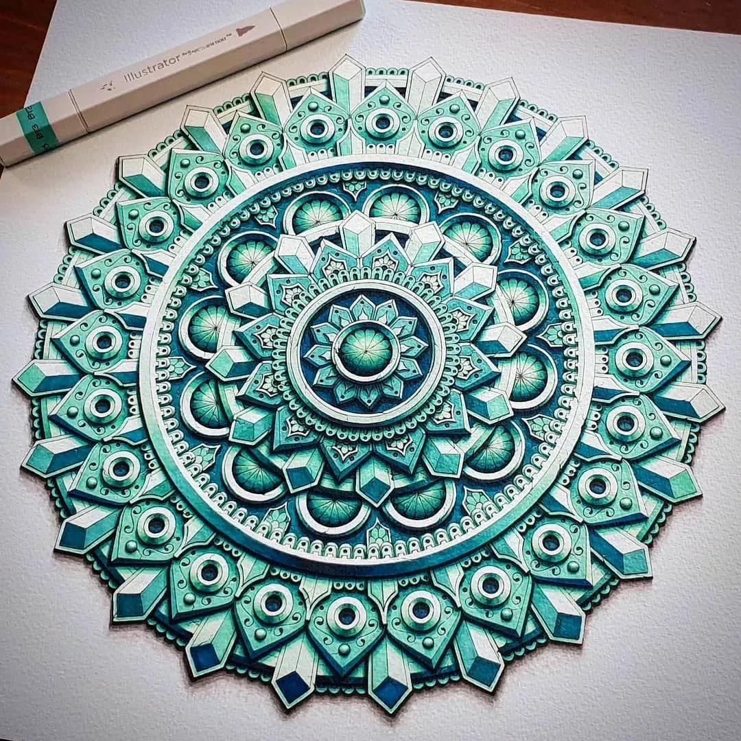 最解压的能治愈强迫症的解压视频,好看的抑郁画图文