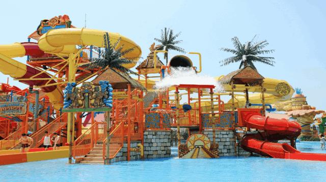 150000m²!天津欢乐谷的玛雅海滩水公园,真是太好玩了