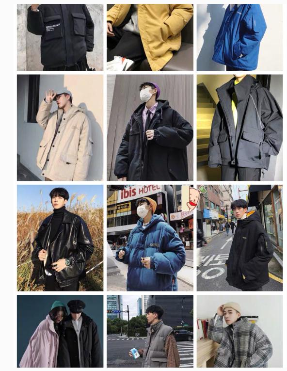 各类风格男装淘宝店铺合集:男生也可以很好看!复制穿搭就够了