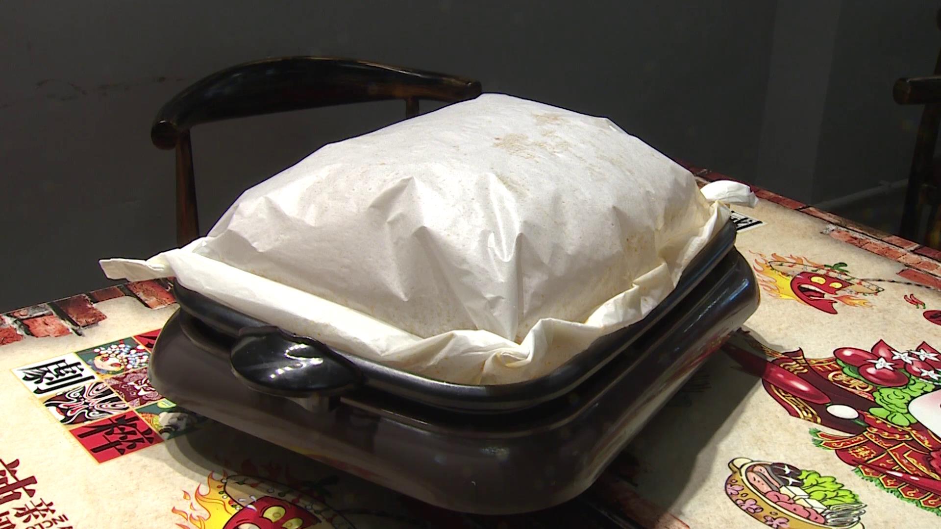 气泡纸包鱼,纸包鱼味道好极了