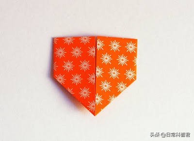 漂亮的心形书签折纸制作图解,心形折纸书签手工教程