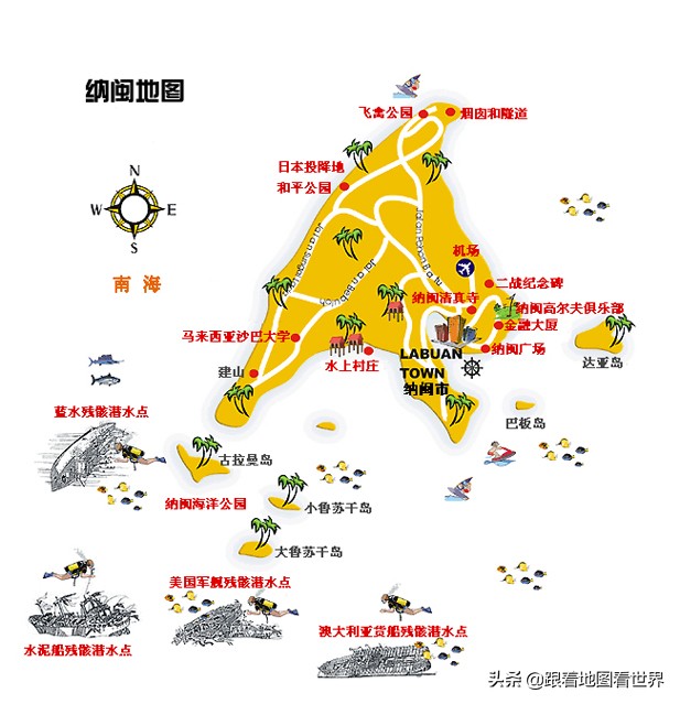 马来西亚纳闽市区,纳闽马来西亚
