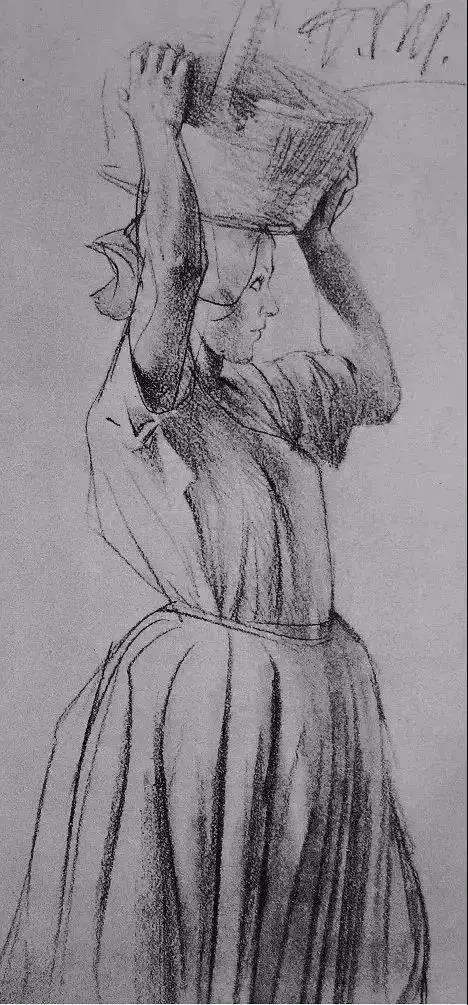 阿道夫门采尔速写作品,门采尔高清速写作品图片