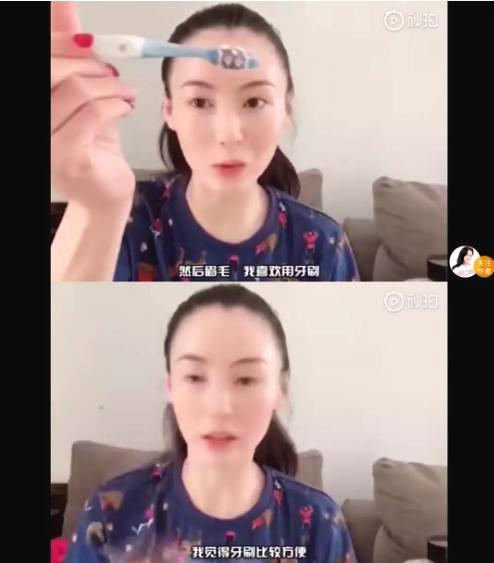 随便化妆张柏芝，美妆博主看了要流泪