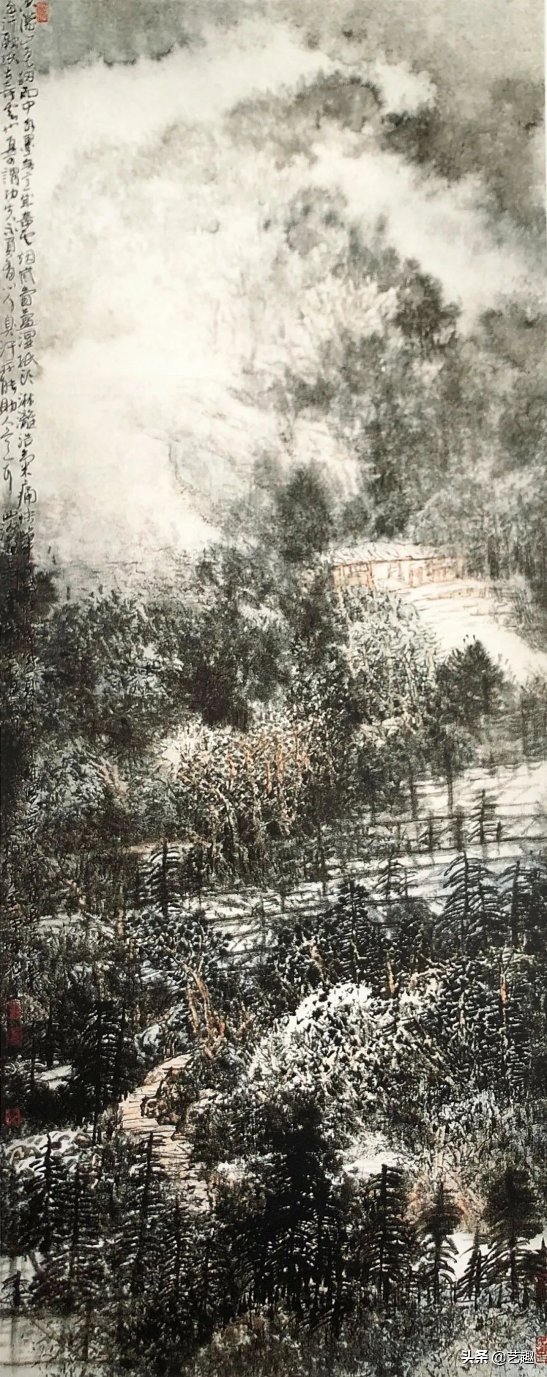 江南情韵书法作品欣赏,江南情韵书画作品