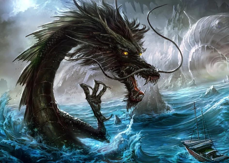 中国历史神话当中一共有多少种龙,中国神话中的龙是怎么繁衍的