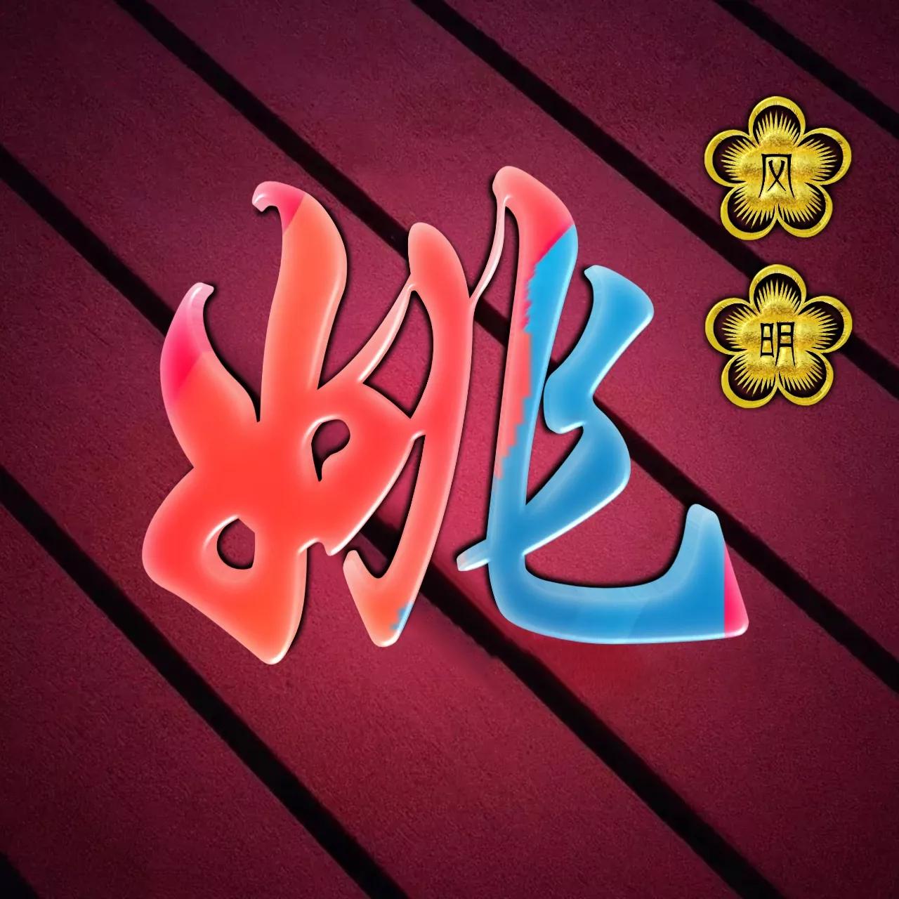 炫酷吊炸天非主流姓氏头像,金光闪闪姓氏头像唯美