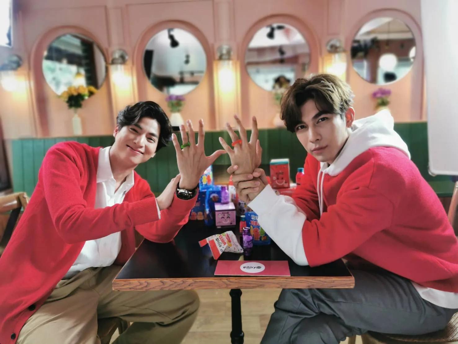 Playmore品牌方点赞MewGulf,恭喜哥弟成为代言人