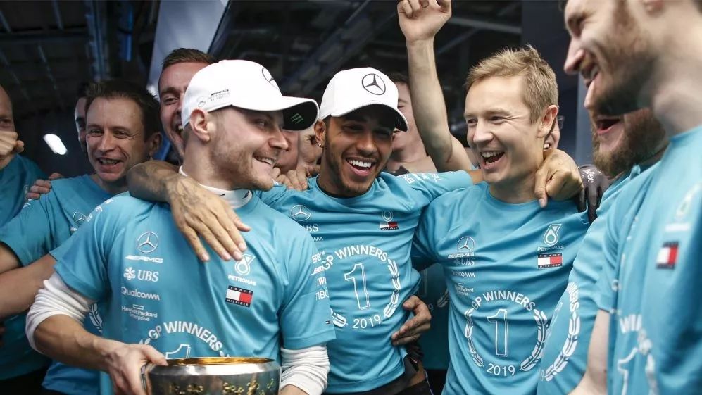 梅赛德斯强势表现,2020年梅赛德斯统治力