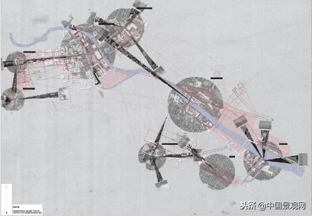 景观场地分析图制作,别墅庭院场地分析图