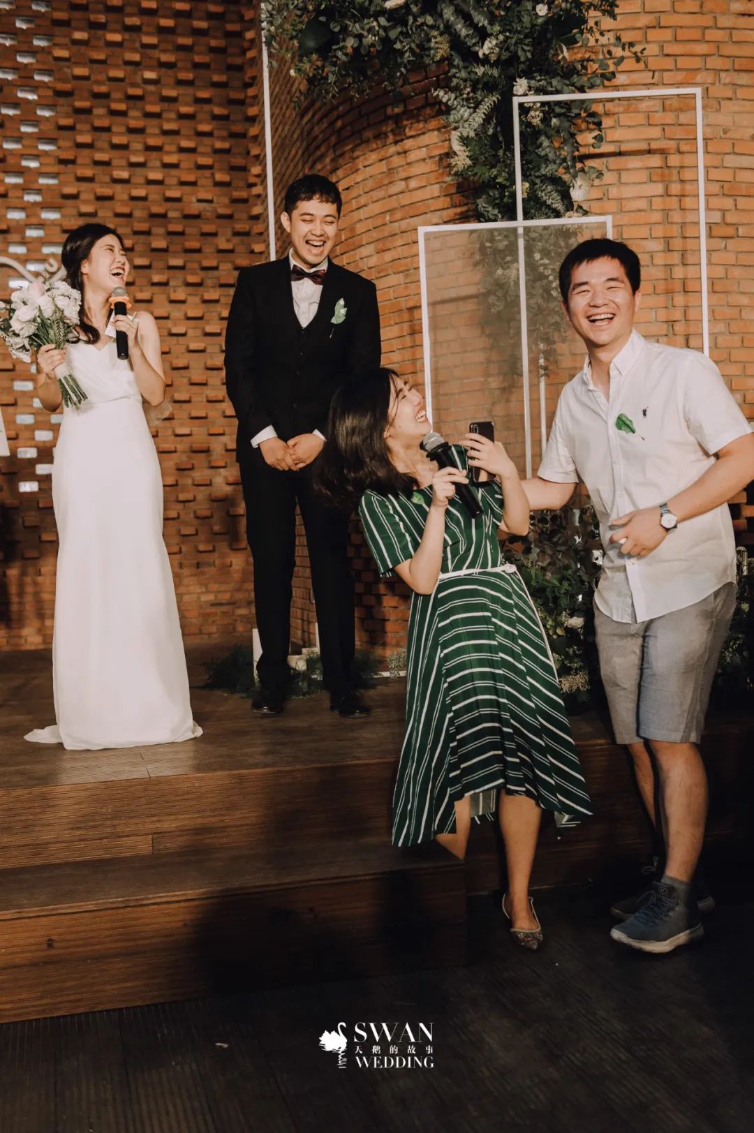 红砖美术馆婚礼游戏,红砖美术馆婚礼布置