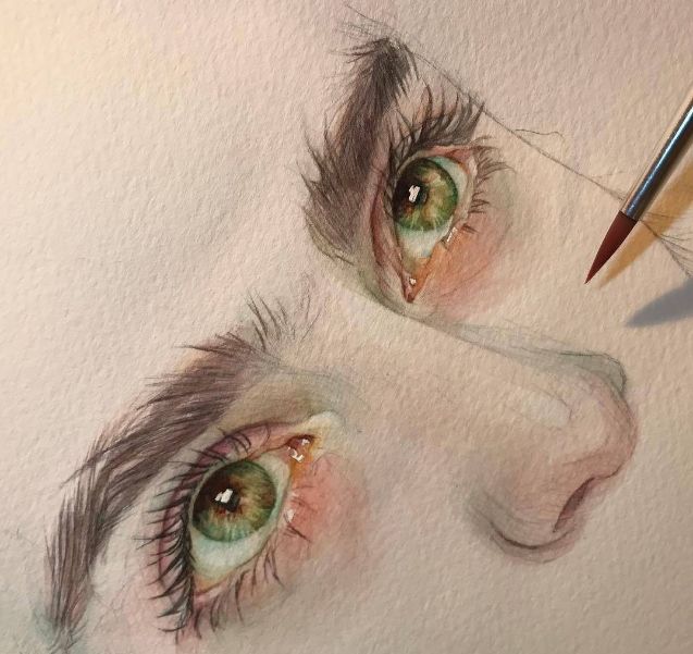 简单又好看的100种眼睛画法,画12种眼睛的画法