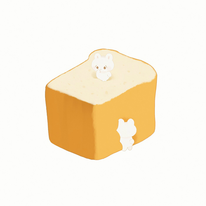 100个水彩美食插画,奈良美食插画