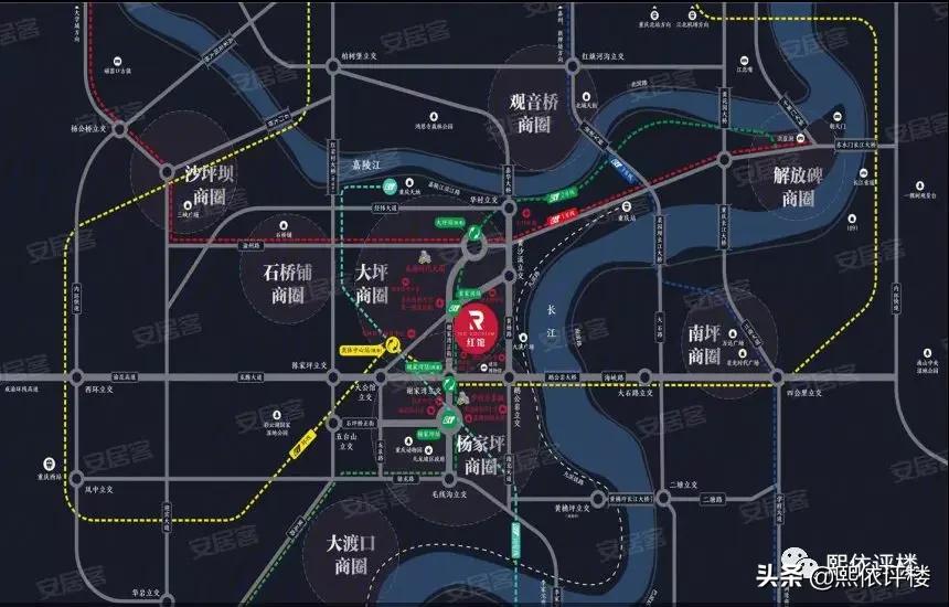 目前最低评分1.8!双轻轨+两大商业体+学区也不灵