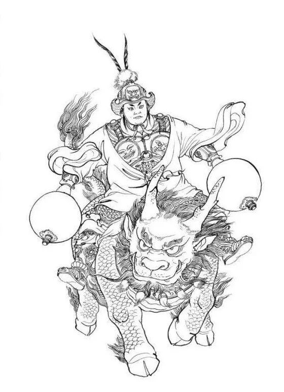 封神榜邓婵玉打伤哪吒黄天化,黄天化为什么拿着哪吒的风火轮