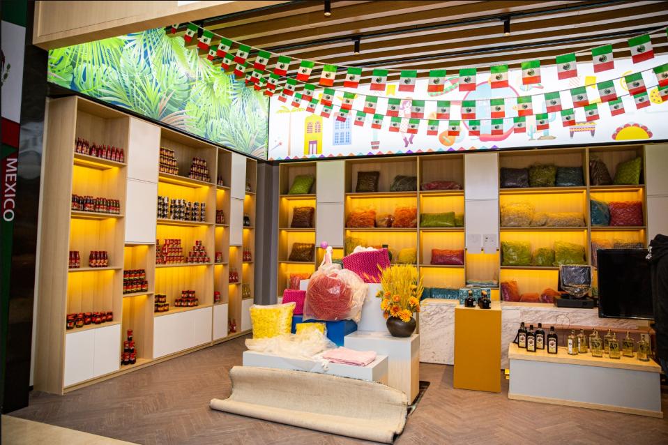 杭州湾全球贸易港开业人山人海,杭州湾国际商贸港