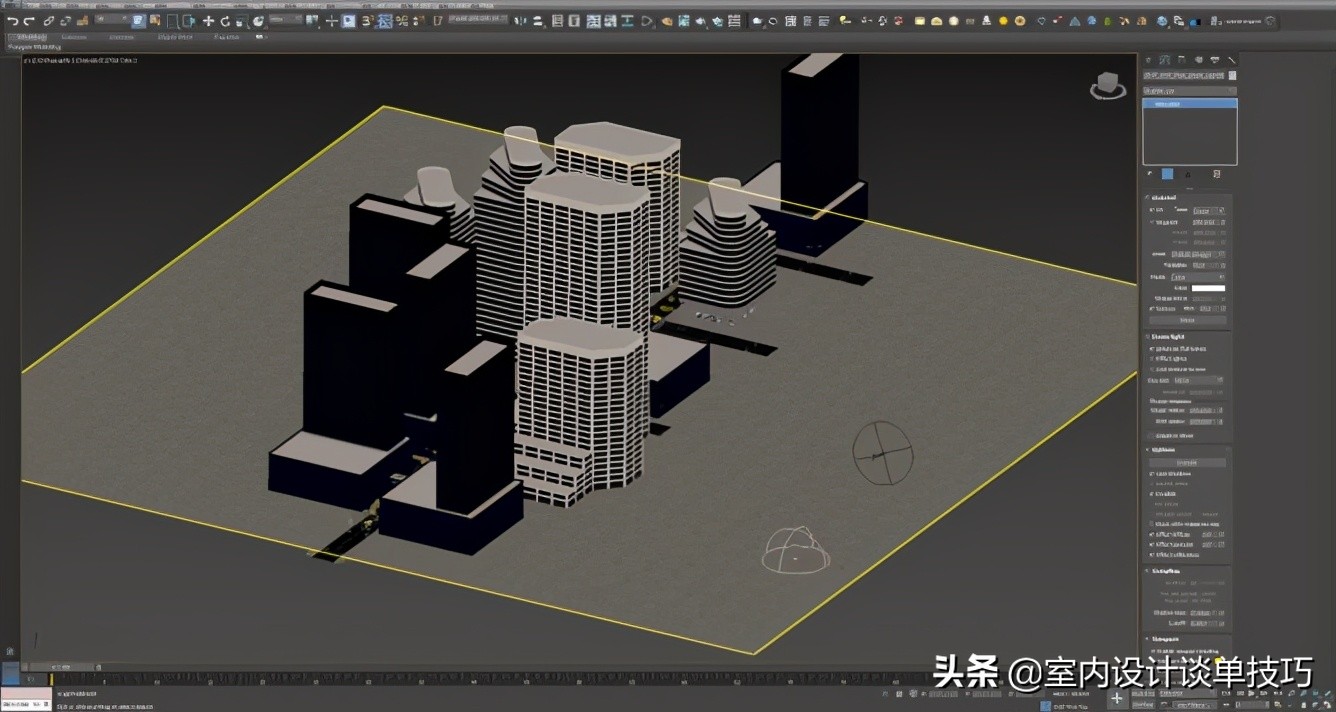 一位学员制作室外效果,一天完成整个过程,劳动报酬2K