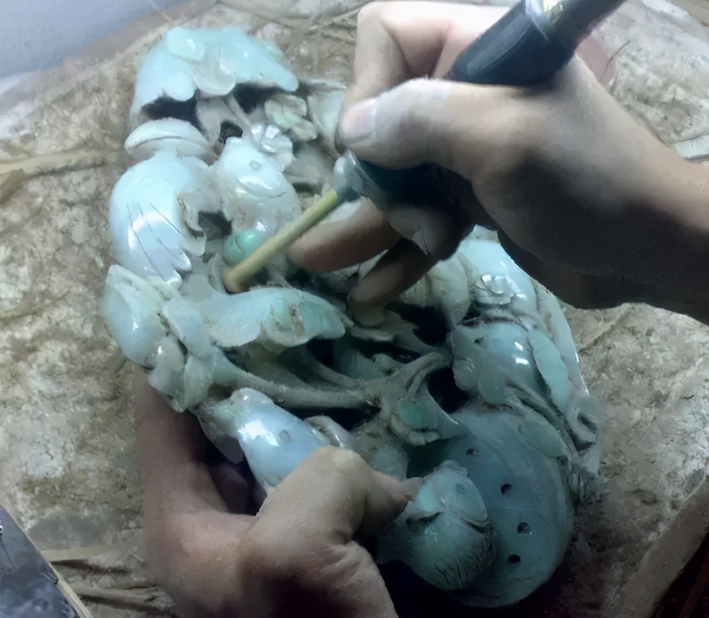 玉石抛光的方法与技巧,玉石土办法抛光