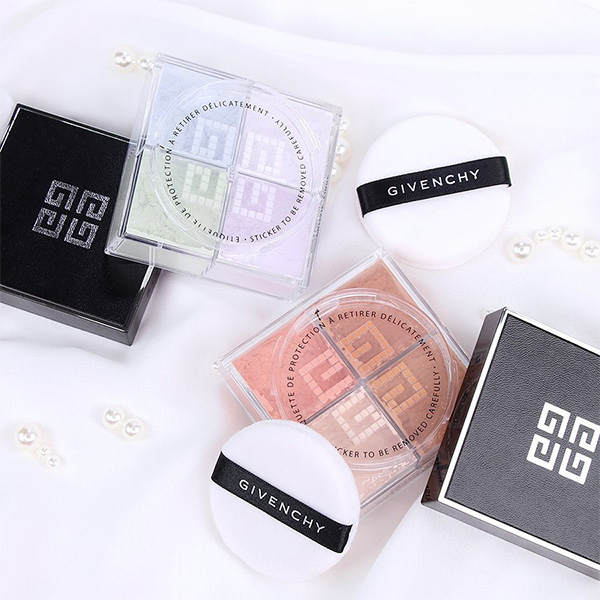 givenchy纪梵希四宫格散粉定妆1号,givenchy四色散粉粉色