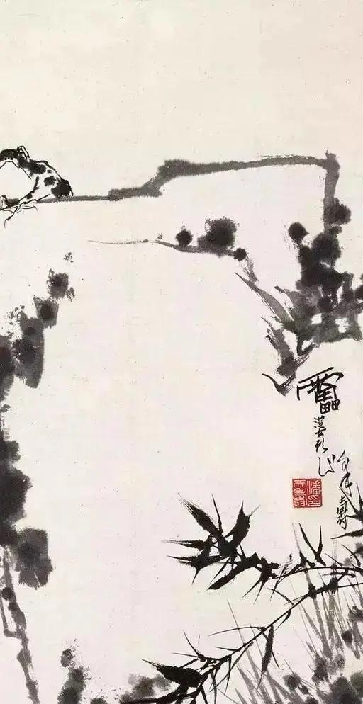 潘天寿兰草题画诗,日课潘天寿题画诗二首