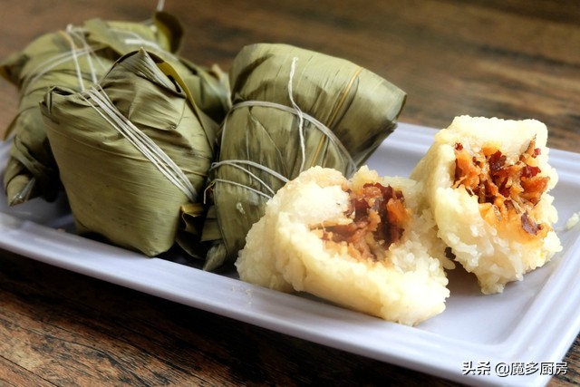 端午节吃到两个枣的粽子,端午节粽子的健康吃法