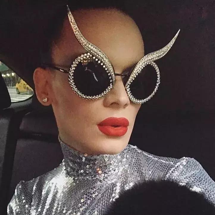 气场十足的墨镜,配墨镜气场超强大