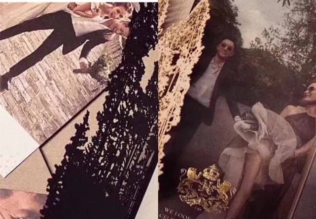 韩庚卢靖姗婚后甜蜜晒婚纱照,韩庚卢靖姗婚礼网友佳人相配祝福