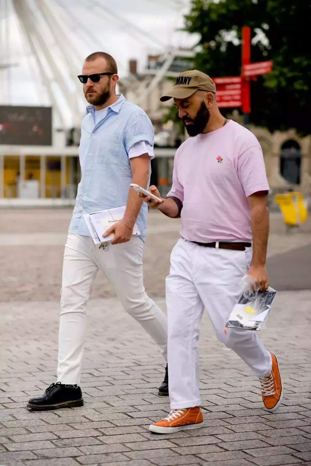 一根腰带穿衣搭配图,一条细细的腰带