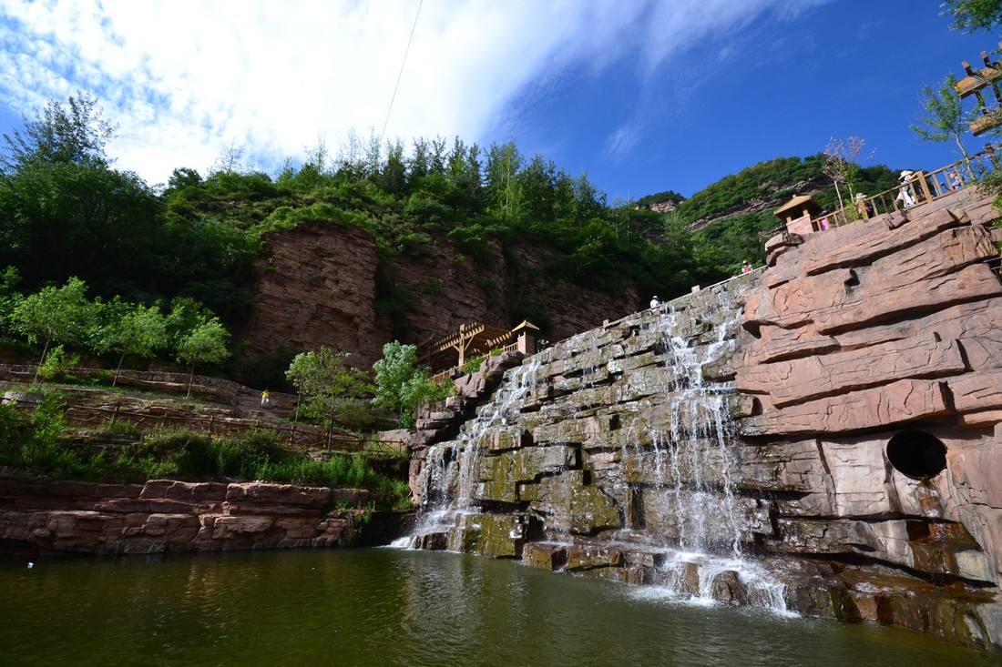 河北七步沟全景图,河北七步沟景区门票多少钱