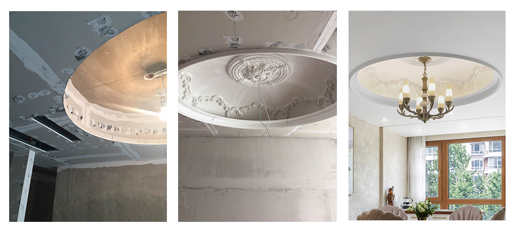 高迪愙实景|护墙板+石膏线,没有软装也超美!