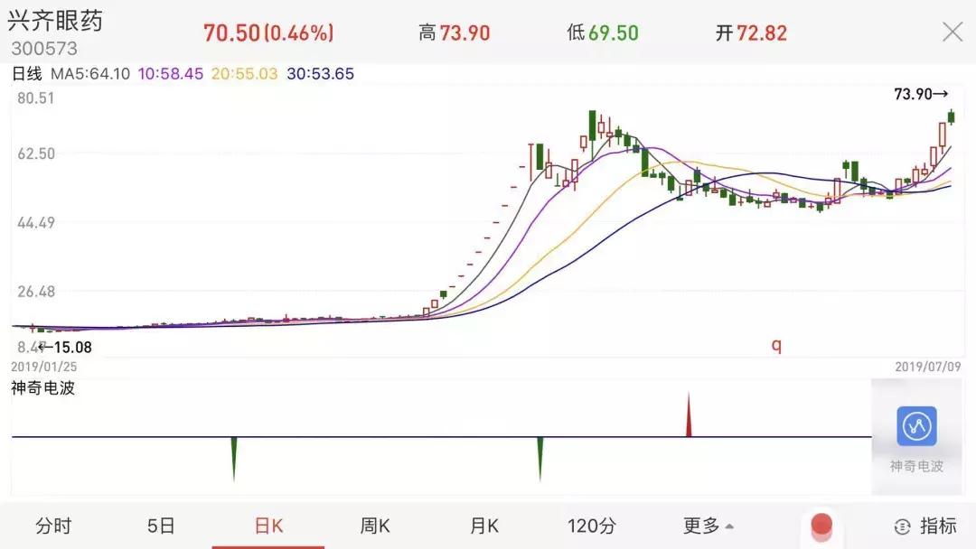 兴齐眼药近1年涨停次数,兴齐眼药300573这个月行情怎么样