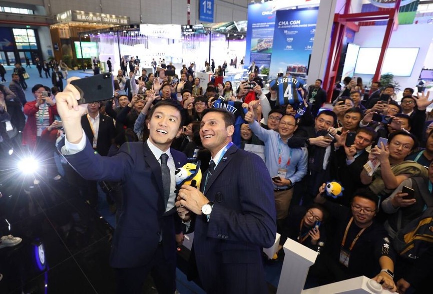 国米对中国足球的帮助,国米四年2冠见证中国价值输出