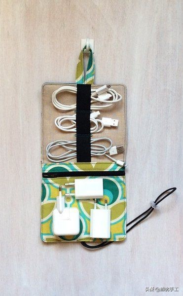 手工编织耳机收纳包,声阔耳机收纳包