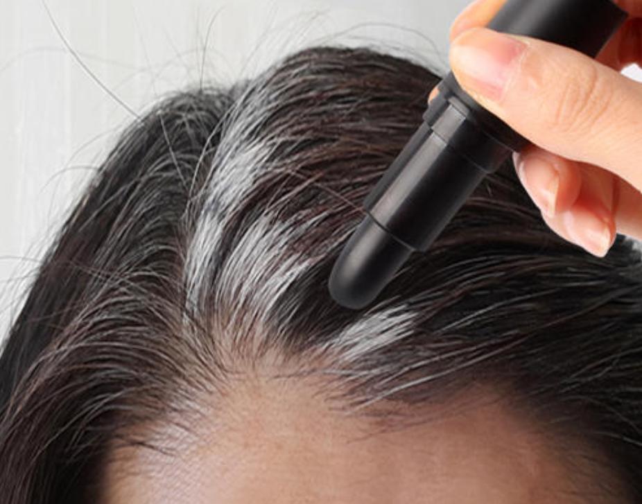 头顶有白发不染留什么发型好看,有白发怎么补染头发